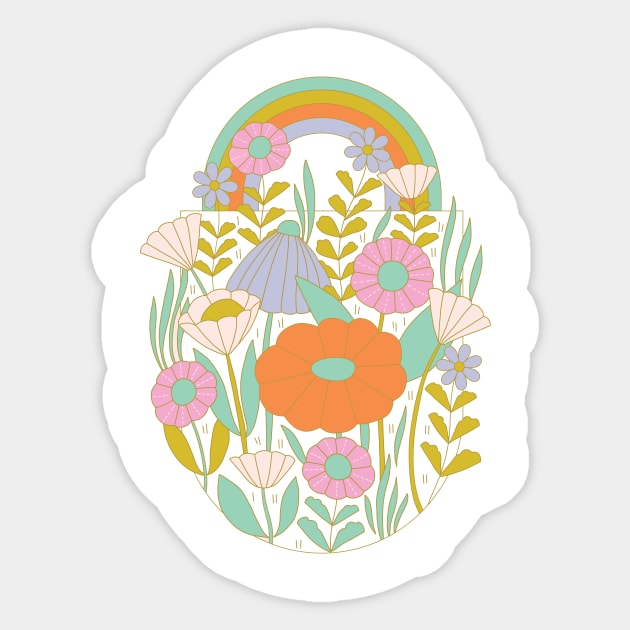 Magic Meadow Sticker by Elizabeth Olwen
